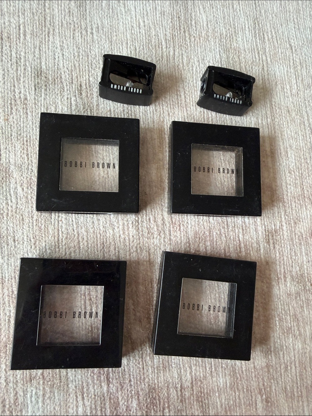 Bobbi Brown Black Eyeshadow Pan Empty Single Mini Sharpeners